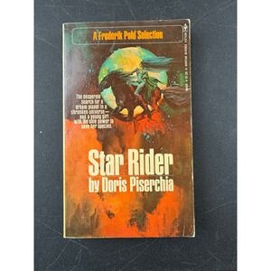 Star Rider by Doris Piserchia 1974 Bantam Science Fiction Q8408 Paperback Book